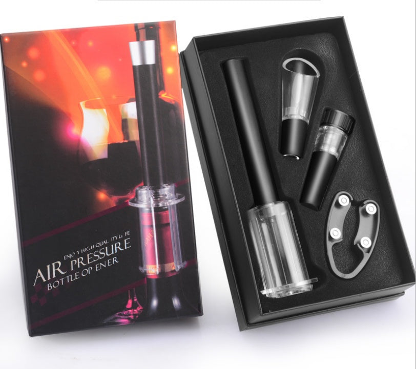 Pneumatische wijnopener set – productfoto 6