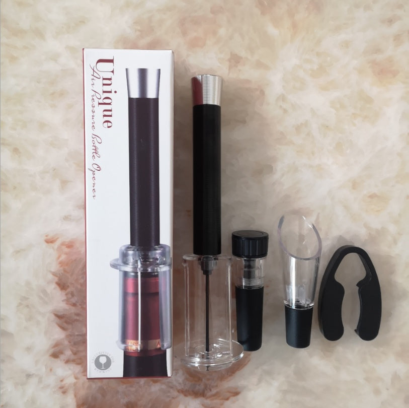 Pneumatische wijnopener set – productfoto 5