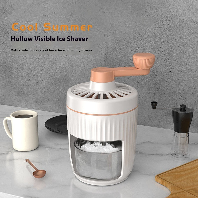 Handmatige ijsschaaf en ijscrusher - productfoto 4