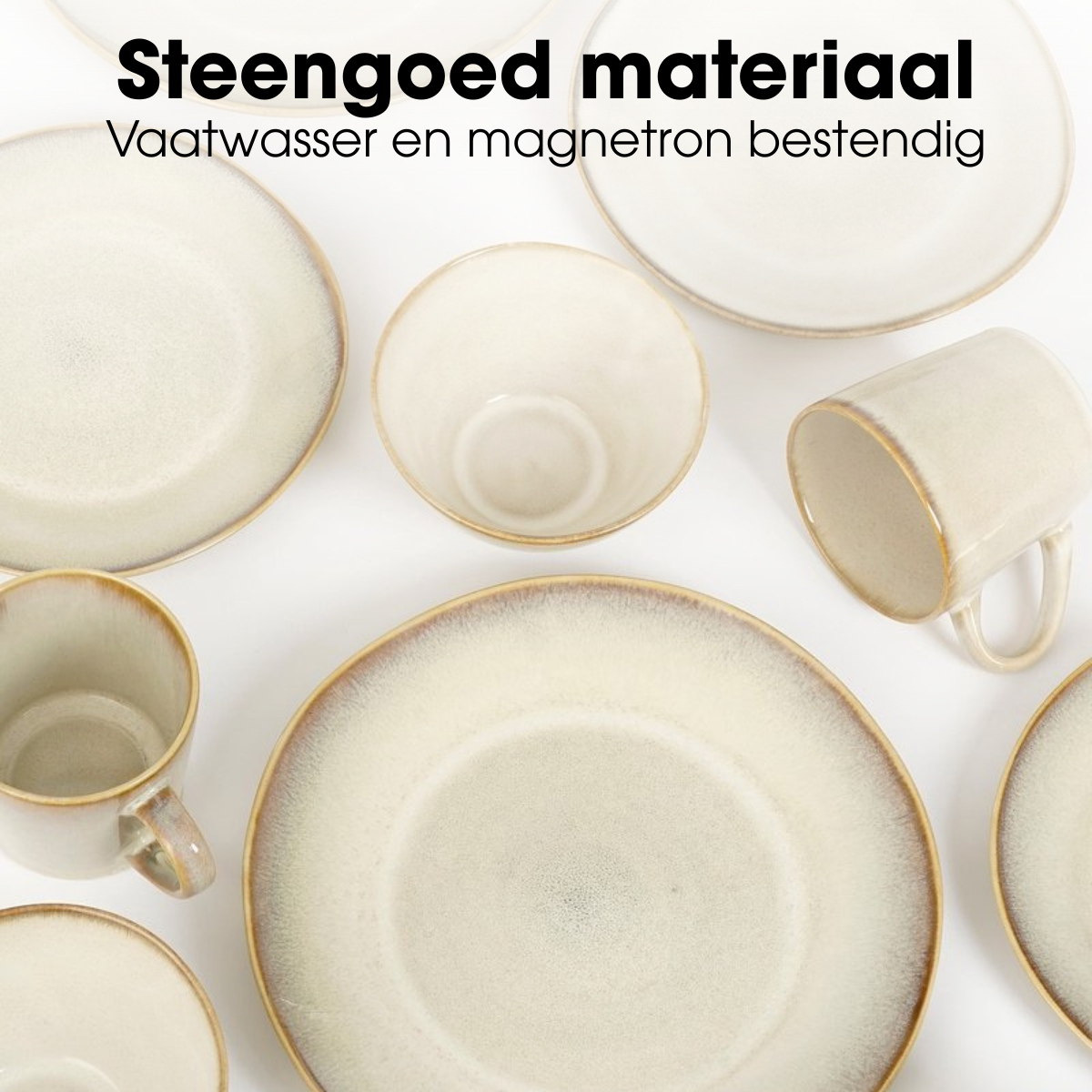 Serviesset Racco Beige