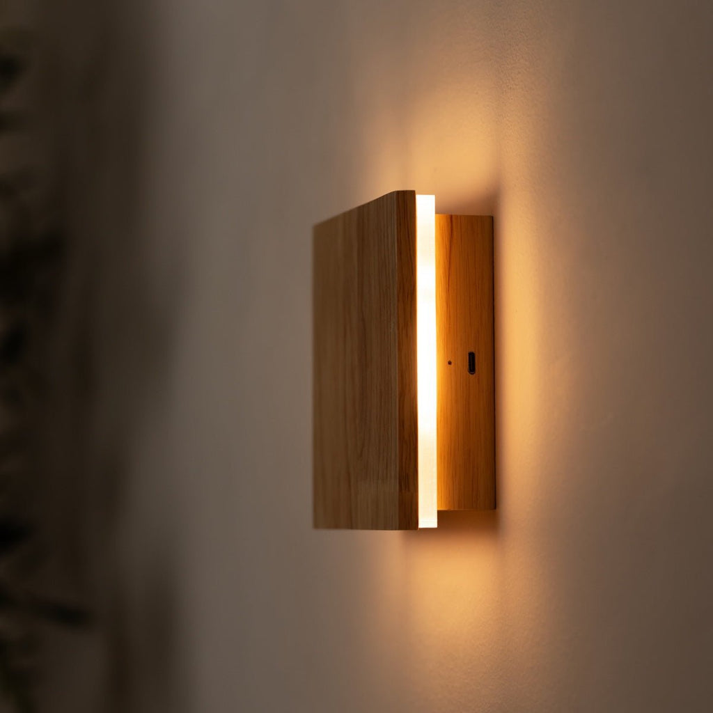 Lane Lichtbruine Oplaadbare Wandlamp