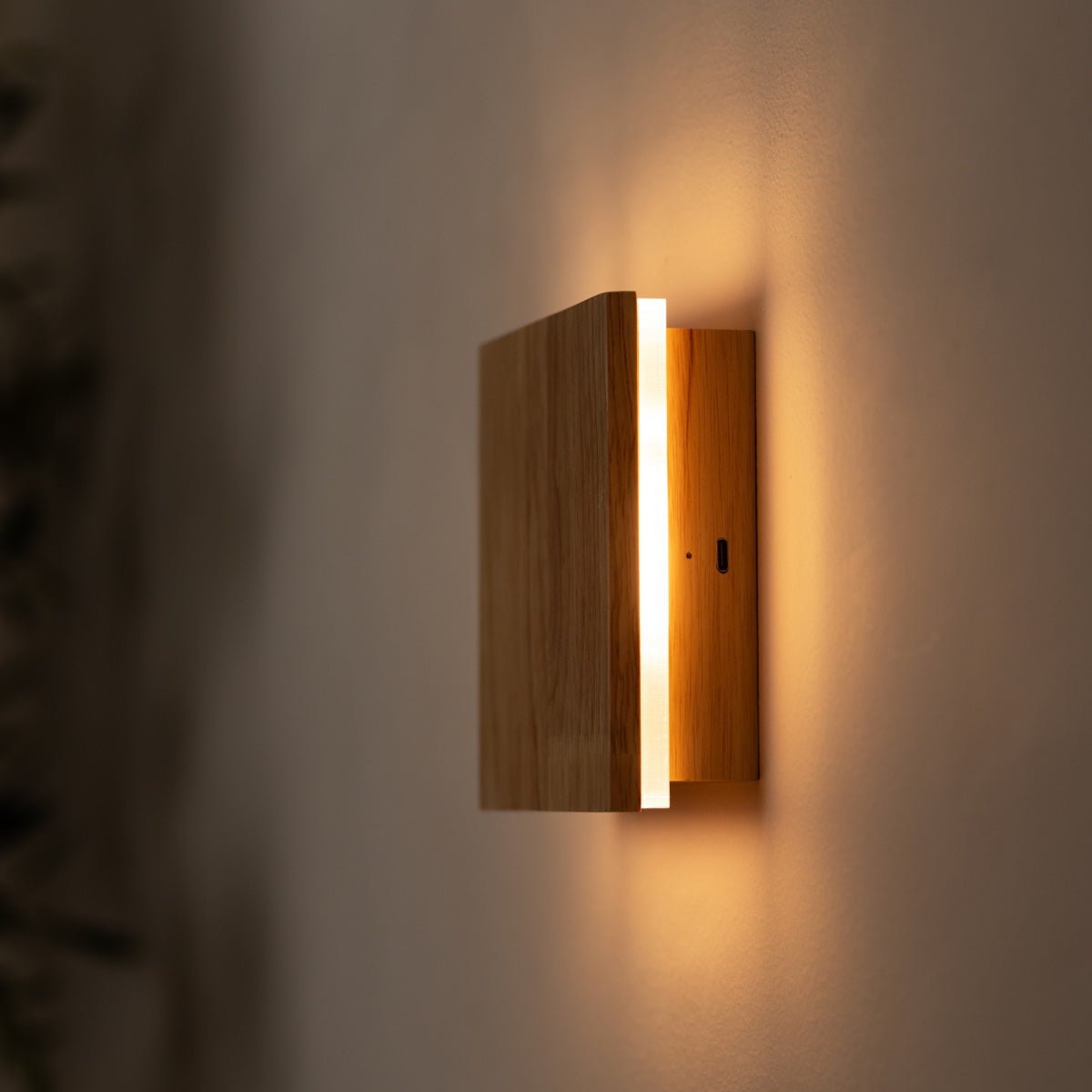 Lane Lichtbruine Oplaadbare Wandlamp