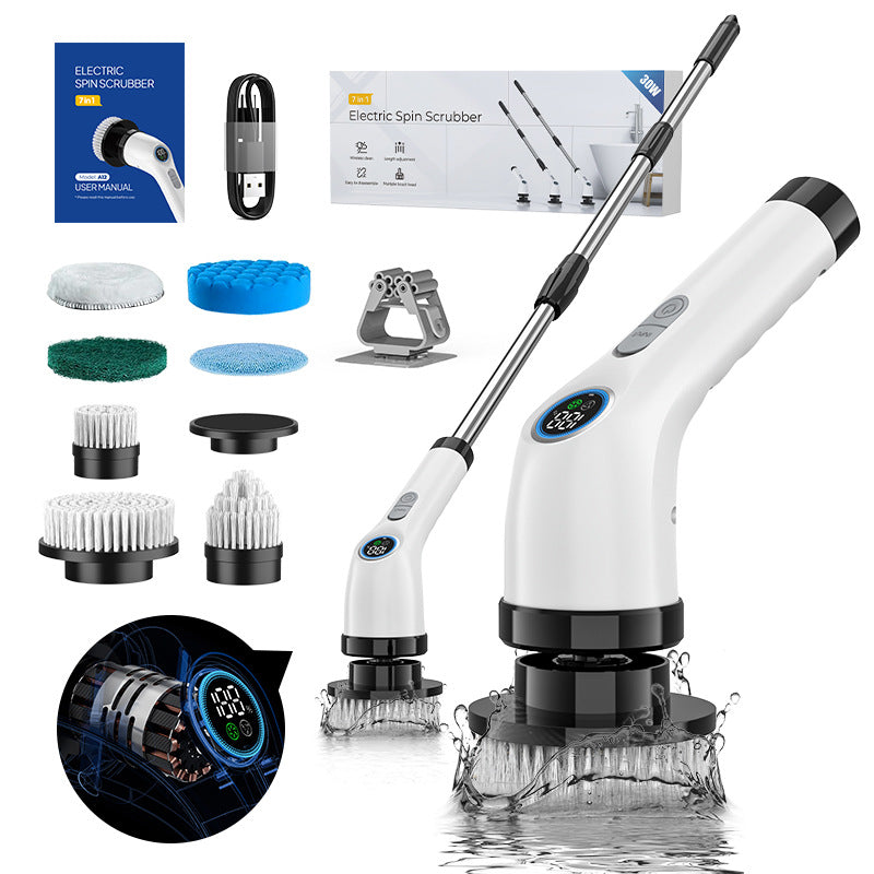 Draadloze 7-in-1 elektrische reinigingsborstel – productfoto 6